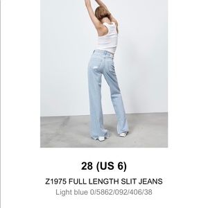 Zara Jeans size 6